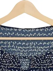 Vorschaubild 4 von Damen Bluse Gr. 38 M Casual Mehrfarbig Gemustert 3/4-Arm