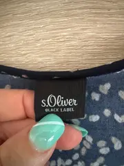 Vorschaubild 5 von Damen Bluse Gr. 38 M Casual Mehrfarbig Gemustert 3/4-Arm