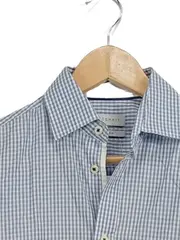 Vorschaubild 3 von Herren Business Hemd Slim Fit kariert Blau Weiß Gr. 37/38