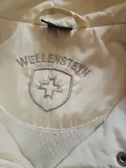 Vorschaubild 4 von Damen Steppjacke Gr. 38/M Beige Praktisch Fellbesatz