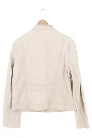 Vorschaubild 2 von Leichte Jacke Damen Gr. 38 M Beige Baumwolle Casual Freizeit
