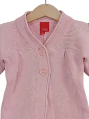 Vorschaubild 2 von Baby Mädchen Strickjacke Gr. 68 Rosa Casual Langarm