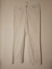 Vorschaubild 2 von Edition Damen Stoffhose Weiß Gr. 38 W29 Casual