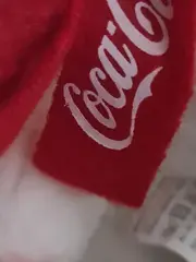 Vorschaubild 3 von Plüschtier Eisbär mit rotem Schal Kuscheltier Weiß 14 cm