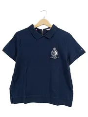 Vorschaubild 1 von Damen Poloshirt Navy Blau Gr. L Stickerei Reißverschluss
