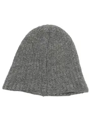 Vorschaubild 2 von Mütze Beanie Damen Grau Strickmuster Wolle Winter