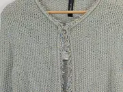 Vorschaubild 5 von Damen Strickjacke Gr. 38/M Casual Mehrfarbig Baumwolle