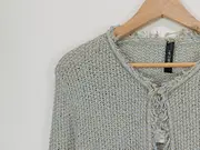 Vorschaubild 6 von Damen Strickjacke Gr. 38/M Casual Mehrfarbig Baumwolle