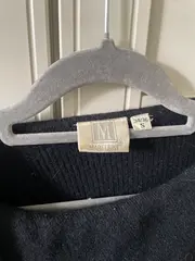 Vorschaubild 5 von Damen Pullover Schwarz Gr. 36/S Elegant mit Nieten