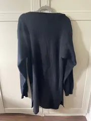 Vorschaubild 2 von Damen Pullover Schwarz Gr. 36/S Elegant mit Nieten