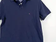 Vorschaubild 4 von Poloshirt Herren Gr. M Slim Fit Navy Blau Baumwolle