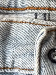 Vorschaubild 4 von Damen Mom Jeans Gr. 26 Hellblau Casual Distressed