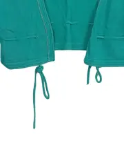 Vorschaubild 2 von Damen Strickjacke Bolero Türkis Gr. 36/S Baumwolle Casual