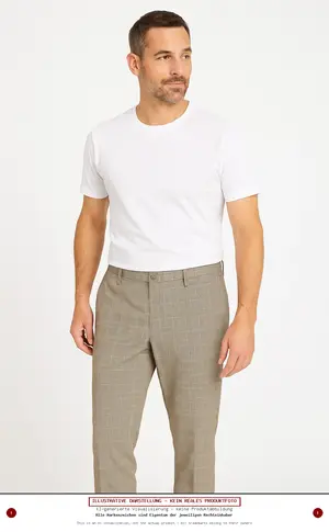 DANIEL HECHTER Stoffhose