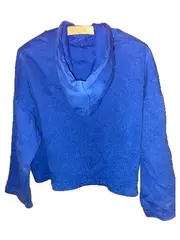 Vorschaubild 3 von Cropped Hoodie Natural Vibes Regenbogen Blau Gr. XS