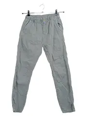 Vorschaubild 1 von Stoffhose Kinder Gr. 164 Grau Casual Elastikbund Chino