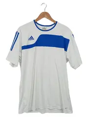 Vorschaubild 1 von Herren Sport Trikot Shirt Weiß Gr. 50/L Polyester