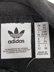 Vorschaubild 3 von Damen Sweatjacke Schwarz Gr. 34/XS Streetwear Casual Half-Zip