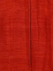 Vorschaubild 2 von Damen Blazer Rot Strukturmuster Langarm Gr. 44/XXL Business