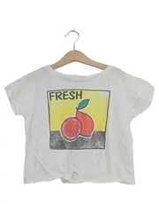 Vorschaubild 1 von Kinder T-Shirt Gr. 120/122 Weiß Frucht Print
