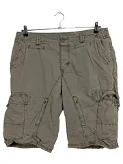 Vorschaubild 1 von Herren Cargo Shorts Oliv Gr. L Baumwolle Casual