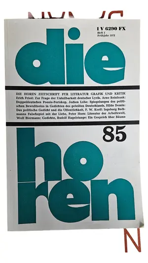 DIE HOREN Zeitschrift