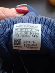 Vorschaubild 5 von RapidaRun Damen Sportschuhe Laufschuhe Blau Gr. 39,5