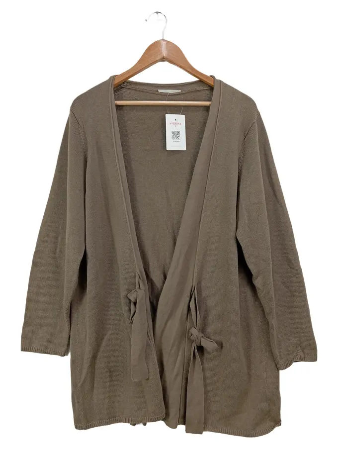 BRAX Damen Strickjacke 32/XS Braun Klassisch Elegant