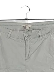 Vorschaubild 3 von Damen Stoffhose Chino Gr. 38 Grau Baumwolle Casual