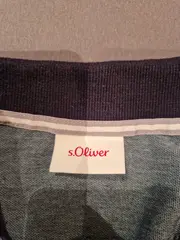 Vorschaubild 2 von Poloshirt Herren Gr. S Grau Meliert Kurzarm Casual