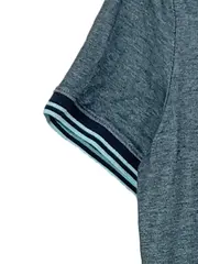 Vorschaubild 3 von Poloshirt Herren Gr. S Grau Meliert Kurzarm Casual