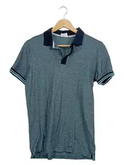 Vorschaubild 1 von Poloshirt Herren Gr. S Grau Meliert Kurzarm Casual