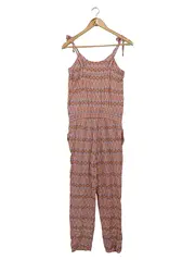 Vorschaubild 2 von Damen Jumpsuit Gr. 34/XS Mehrfarbig Casual Bohemian Viskose
