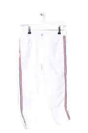 Vorschaubild 1 von Damen Jogginghose Gr. S Weiß Sportlich Streifen