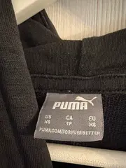 Vorschaubild 3 von Damen Kapuzenpullover Hoodie Crop Top Schwarz Zebra XS