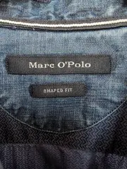 Vorschaubild 2 von Herren Business Hemd Blau XXL Grafisch Langarm