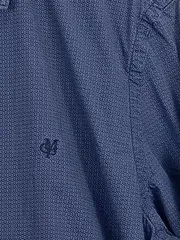 Vorschaubild 5 von Herren Business Hemd Blau XXL Grafisch Langarm