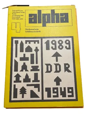 VOLK UND WISSEN VOLKSEIGENER VERLAG Zeitschrift