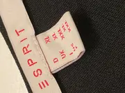 Vorschaubild 5 von festliches Kleid gestreift Langarm Metallic-Look Schwarz XL