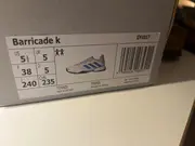 Vorschaubild 4 von Barricade Sportschuhe Kinder Rot Gr. 36.5 Tennisschuhe Schnürung