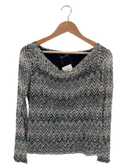 Vorschaubild 1 von Damen Bluse Langarm Abstrakt Mehrfarbig Gr. 36/S