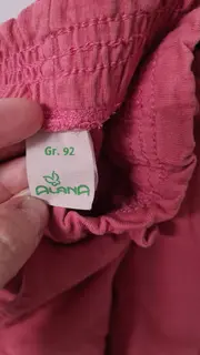 Vorschaubild 2 von Mädchen Stoffhose Rosa Gr. 92 Baumwolle Jogginghose