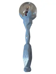 Vorschaubild 1 von Die Eiskönigin Schneekugel Zauberstab Kinder Blau Glitzer