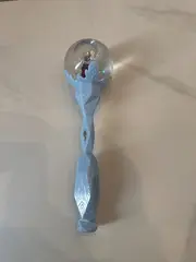 Vorschaubild 3 von Die Eiskönigin Schneekugel Zauberstab Kinder Blau Glitzer