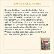 Vorschaubild 3 von Wieso? Weshalb? Warum? Die Stadt Ravensburger Sachbuch Kinder Hardcover Deutsch