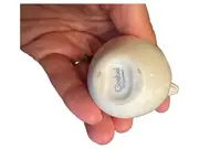 Vorschaubild 3 von Osterhase im Ei Dekofigur Keramik Beige 8,5cm Festlich Traditionell
