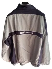 Vorschaubild 2 von Herren Trainingsjacke Grau Retro Sportlich Gr. 58/60