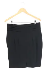 Vorschaubild 2 von Damen Faltenrock Schwarz Business Elegant Gr. 42/XL
