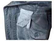 Vorschaubild 3 von Stoffhose Damen Blau Gr. 34 Spitze Floral Elegant Baumwolle