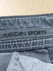 Vorschaubild 4 von Stoffhose Damen Blau Gr. 34 Spitze Floral Elegant Baumwolle